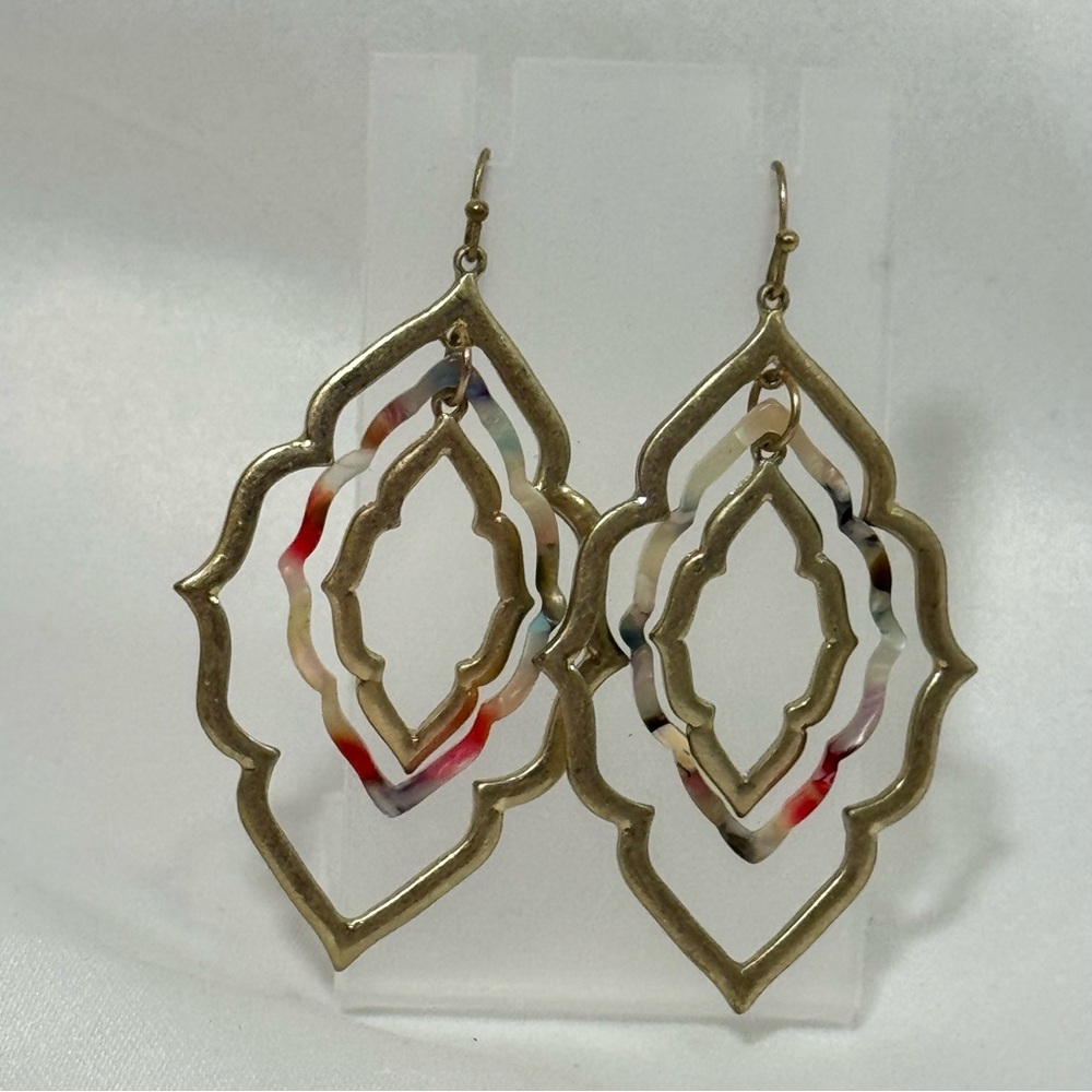 Beautiful multi‎ layers and colors earrings